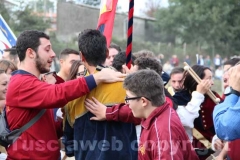 I festeggiamenti della contrada Trinità
