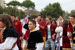 I festeggiamenti della contrada Trinità