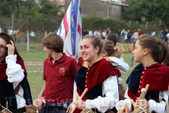 I festeggiamenti della contrada Trinità