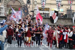 I festeggiamenti della contrada Trinità