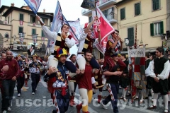 I festeggiamenti della contrada Trinità
