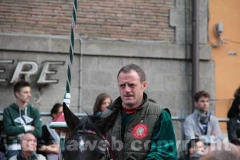 Il cavaliere del rione Papacqua Giancarlo Ricci
