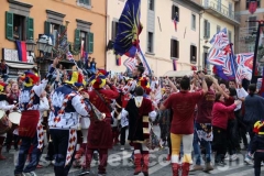 I festeggiamenti della contrada Trinità