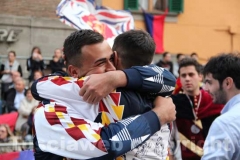 I festeggiamenti della contrada Trinità