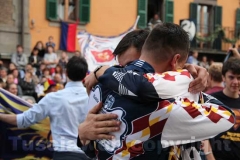 I festeggiamenti della contrada Trinità
