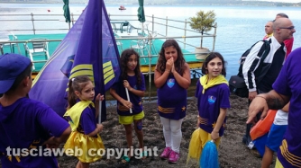 Ronciglione - Palio delle barche, vince Acqua forte - Foto inviata da una lettrice