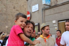 Sergio Montalbotti con il figlio