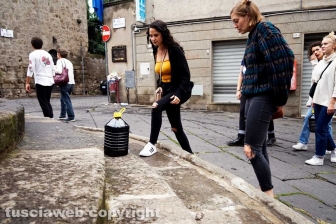 Palio delle botti, vince il maltempo