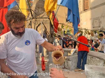 Viterbo - Palio delle botti a Pianoscarano 2024 - I bottaroli