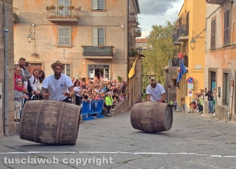 Viterbo - Palio delle botti a Pianoscarano 2024 - I bottaroli