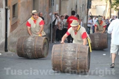 Un momento della gara