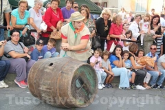 Un momento della gara