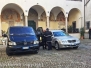 Palloncini bianchi per Christian Poscia