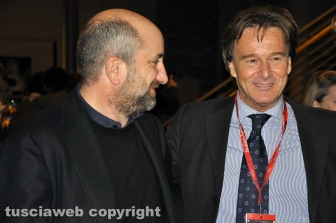 Italian Film Fest Berlin - Antonio Albanese con il sindaco Francesco Bigiotti