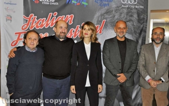 Italian Film Fest Berlin - Enrico Magrelli con Antonio Albanese, Paola Cortellesi, Riccardo Milani e Mauro Morucci