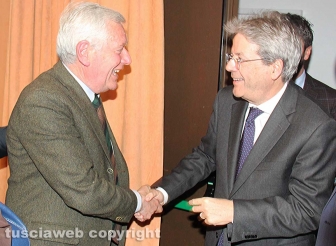 Paolo Gentiloni a Viterbo