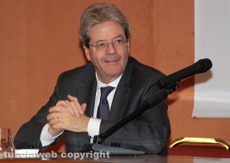 Paolo Gentiloni a Viterbo
