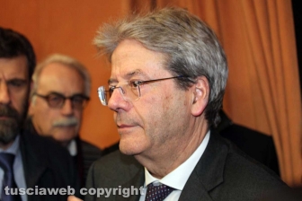 Paolo Gentiloni a Viterbo