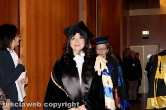 L'inaugurazione dell'anno accademico dell'Unitus - La rettrice Laura Laureti