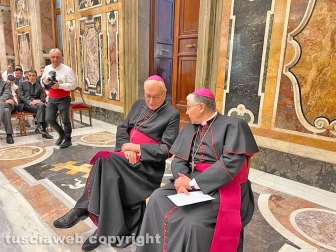 Papa Francesco incontra i facchini di Santa Rosa