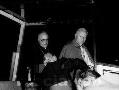 Papa Giovanni Paolo II a Viterbo nel 1984 - Foto di Massimo Luziatelli