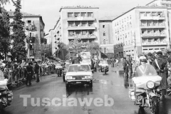 Papa Giovanni Paolo II a Viterbo nel 1984 - Foto di Massimo Luziatelli