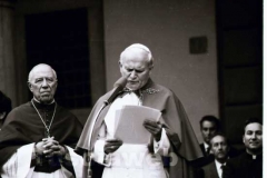 Papa Giovanni Paolo II a Viterbo nel 1984 - Foto di Massimo Luziatelli