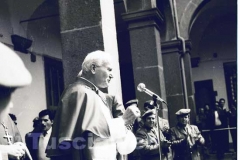 Papa Giovanni Paolo II a Viterbo nel 1984 - Foto di Massimo Luziatelli