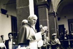 Papa Giovanni Paolo II a Viterbo nel 1984 - Foto di Massimo Luziatelli