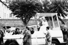Papa Giovanni Paolo II a Viterbo nel 1984 - Foto di Massimo Luziatelli