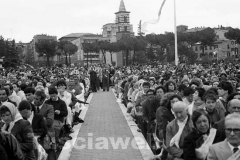 Papa Giovanni Paolo II a Viterbo nel 1984 - Foto di Massimo Luziatelli