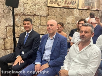 Da sinistra: Giuseppe Bergesio, Knud Erik Andersen e Fabio Bartolacci