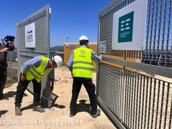 Tuscania - Inaugurazione parco fotovoltaico Iren