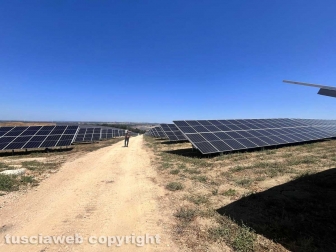 Tuscania - Il parco fotovoltaico Iren