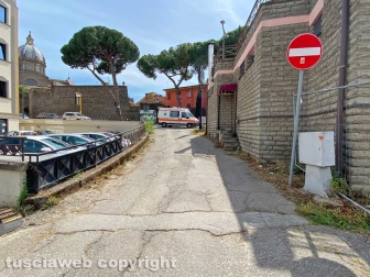Parcheggio abbandonato