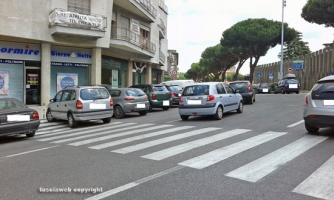 Parcheggio selvaggio in città