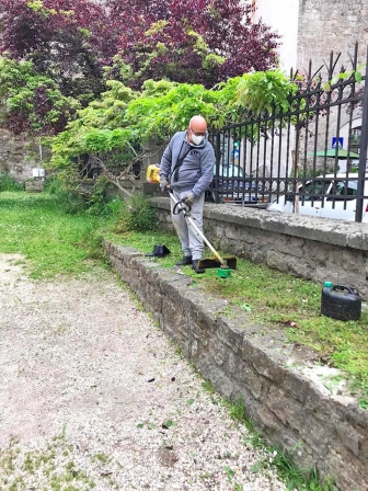 Parco Lubich erba tagliata