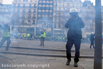 Parigi, fotografi e giornalisti sul campo - 8 dicembre - Foto Daniele Camilli