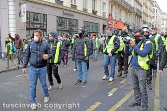 Parigi, fotografi e giornalisti sul campo - 8 dicembre - Foto Daniele Camilli
