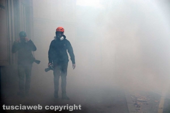 Parigi, fotografi e giornalisti sul campo - 8 dicembre - Foto Daniele Camilli