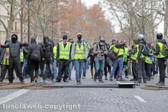 Parigi, fotografi e giornalisti sul campo - 8 dicembre - Foto Daniele Camilli