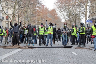 Parigi, fotografi e giornalisti sul campo - 8 dicembre - Foto Daniele Camilli