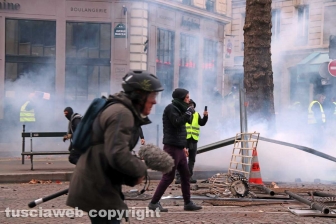 Parigi, fotografi e giornalisti sul campo - 8 dicembre - Foto Daniele Camilli