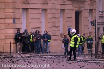 Parigi, fotografi e giornalisti sul campo - 8 dicembre - Foto Daniele Camilli