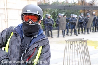 Parigi, i volti in mezzo alla battaglia - 8 dicembre - Foto Daniele Camilli