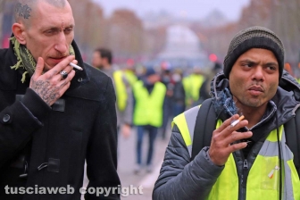 Parigi, i volti in mezzo alla battaglia - 8 dicembre - Foto Daniele Camilli