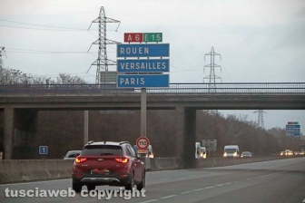 Parigi, in viaggio verso la capitale - 8 dicembre - Foto Daniele Camilli