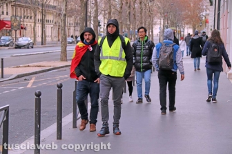 Parigi, in viaggio verso la capitale - 8 dicembre - Foto Daniele Camilli