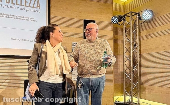 Pirati della Bellezza - Parla Italo Leali - La sindaca Chiara Frontini con Carlo Galeotti