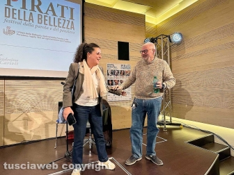 Pirati della Bellezza - Parla Italo Leali - La sindaca Chiara Frontini con Carlo Galeotti